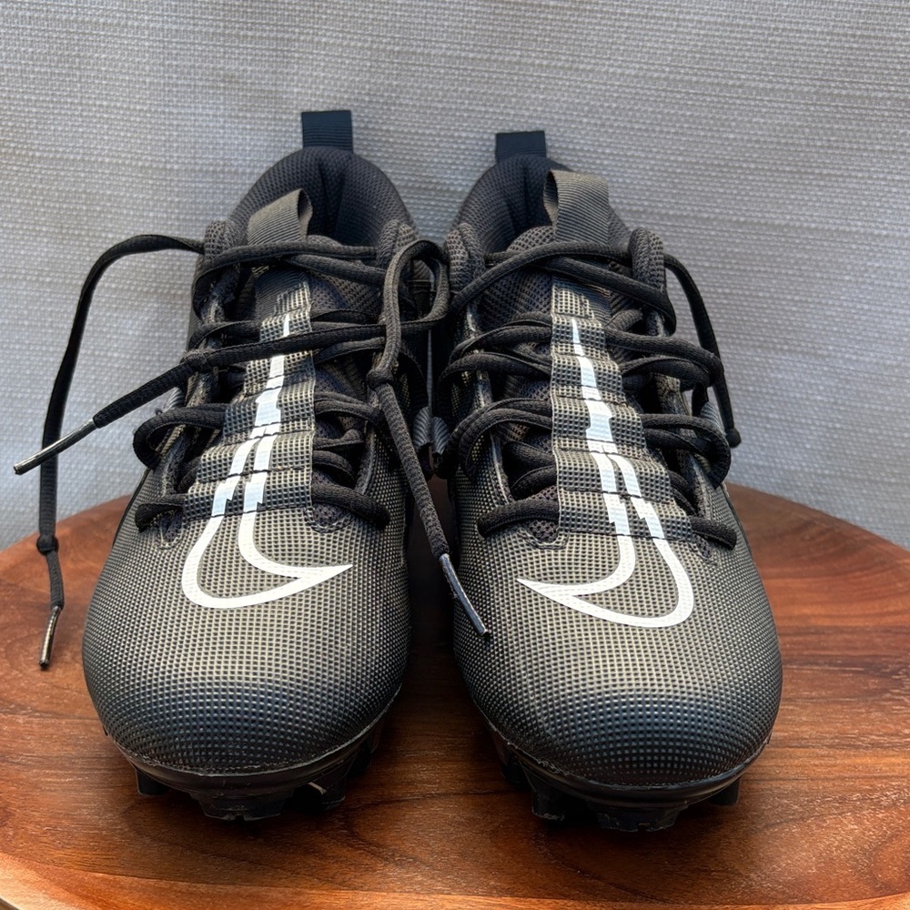 Nike Men's Alpha Menace 3 Shark Football Black Gray Cleats Sz 7 CV0586-010 - Picture 7 of 10